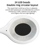 Foldable USB Voice-Control LED Desk Lamp with 3 Modes
