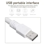 Foldable USB Voice-Control LED Desk Lamp with 3 Modes